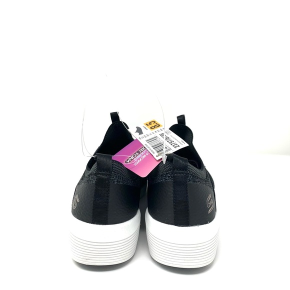 Skechers Cooled Dry Foam Black Shoes - Picture 4 of 5